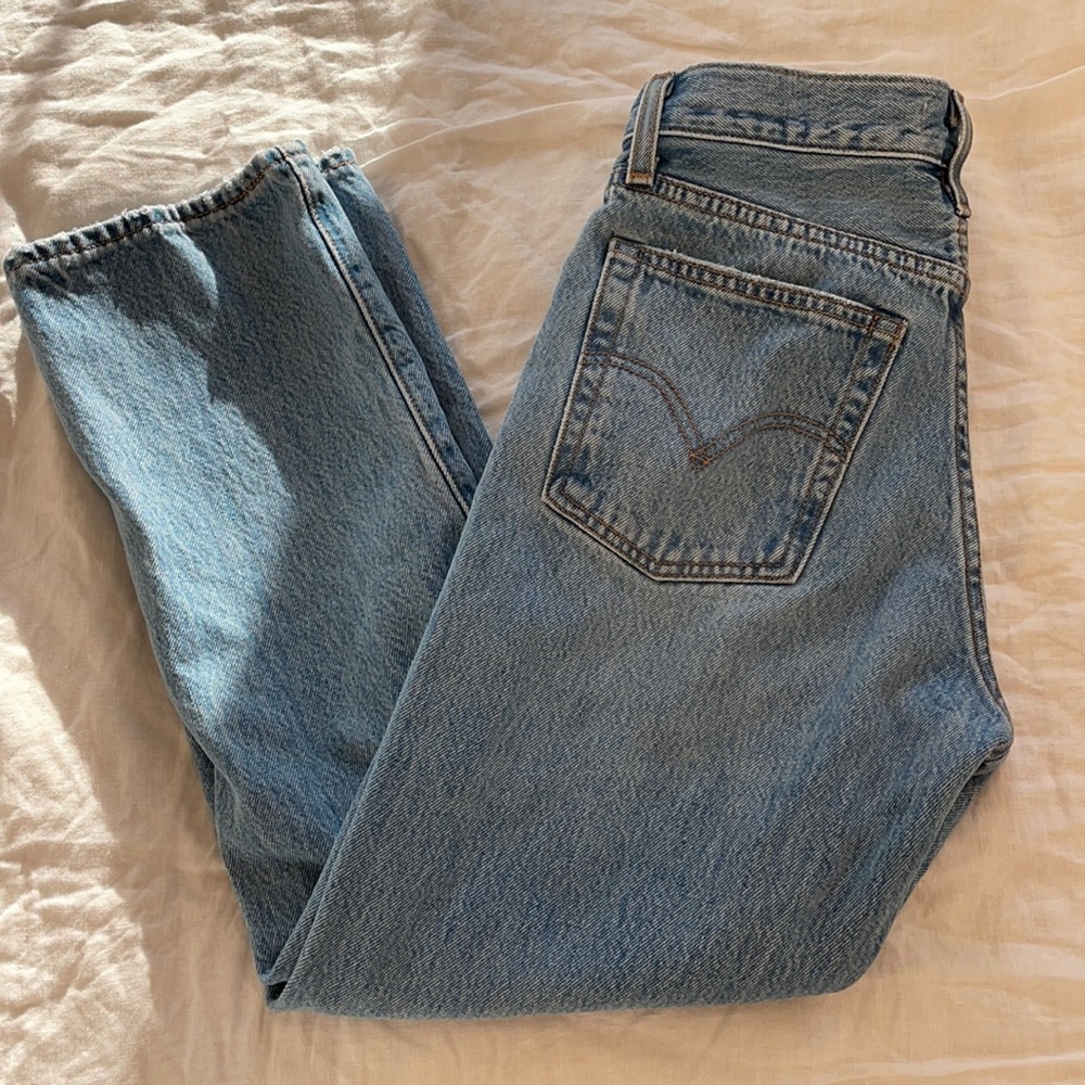 Levi’s Wedgie Straight Jeans Size 25 - Picture 3 of 8